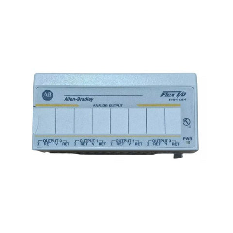 Allen-Bradley 1794-OE4 Flex I/O module, 4-channel, 24V DC output for reliable control in industrial automation systems