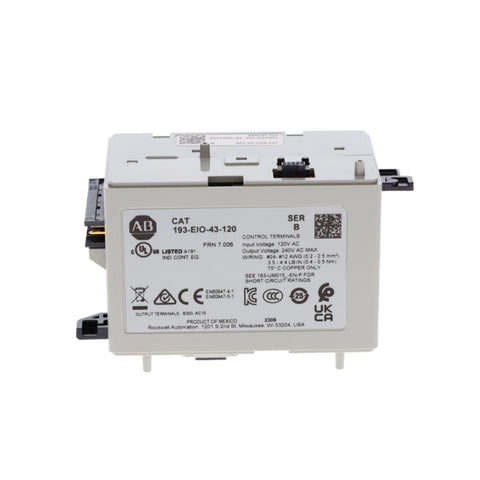 Allen - Bradley 193 - EIO - 43 - 120 - DDPARTS SOLUTION