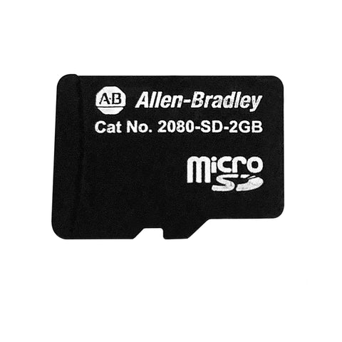 Allen-Bradley 2080-SD-2GB MicroSD card, 2GB memory for Micro800 controllers