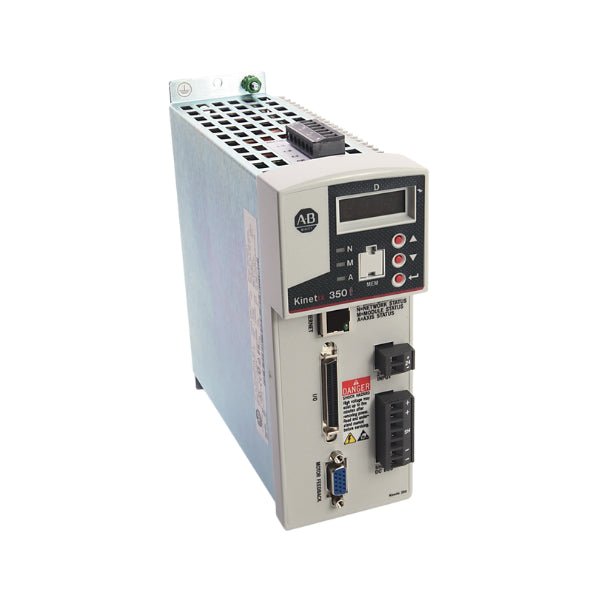 Allen-Bradley 2097-V34PR5-LM Kinetix 5500 servo drive, 5.5 kW, EtherNet/IP, for high-performance motion control in automation systems.