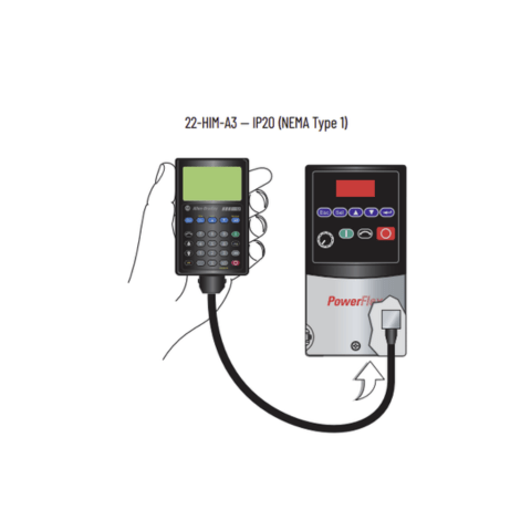Allen - Bradley 22 - HIM - A3 Human Interface Module Keypad with LCD - DDPARTS SOLUTION