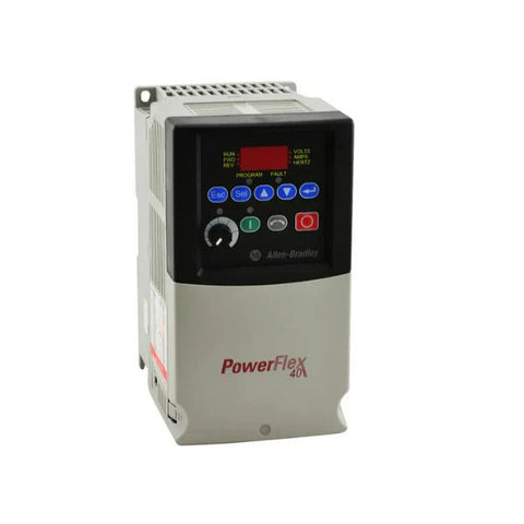 Allen-Bradley 22B-B8P0N104 PowerFlex 40 AC drive, 8.0A, 480V, 3-phase, sensorless vector control for motor speed