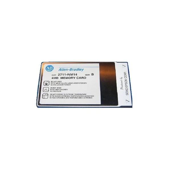 Allen-Bradley 2711-NM14 PanelView 1400e terminal module, 14-inch color display for HMI industrial applications