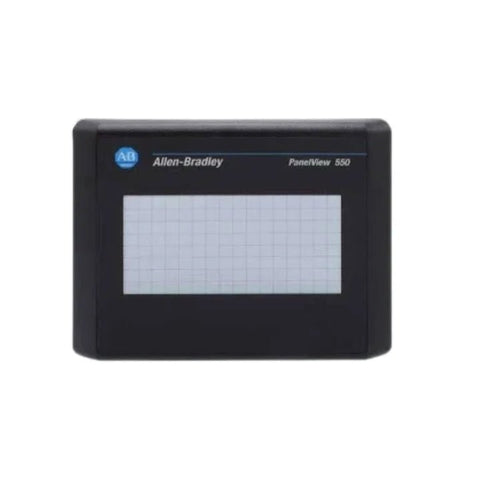 2711-T5A8L1_B Allen-Bradley PanelView 550 HMI, 5.5" monochrome touchscreen, RS-232, for operator interface control