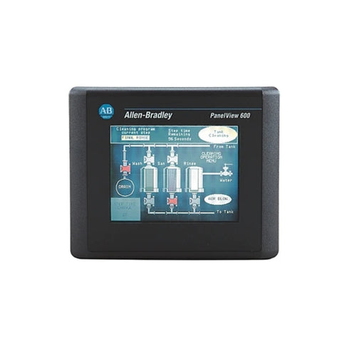 2711-T6C8L1_A Allen-Bradley PanelView 600 HMI, 5.5" grayscale, with 8 function keys, for industrial control applications