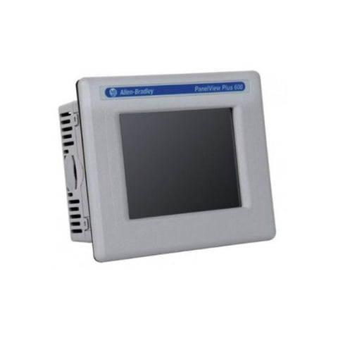 Allen-Bradley 2711P-T6C20D PanelView Plus 600 HMI, 5.7-inch color touchscreen, Ethernet, DC power for control systems