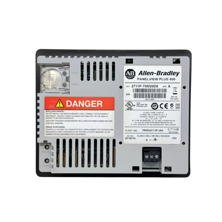 Allen - Bradley 2711P - T6M20D8 - DDPARTS SOLUTION