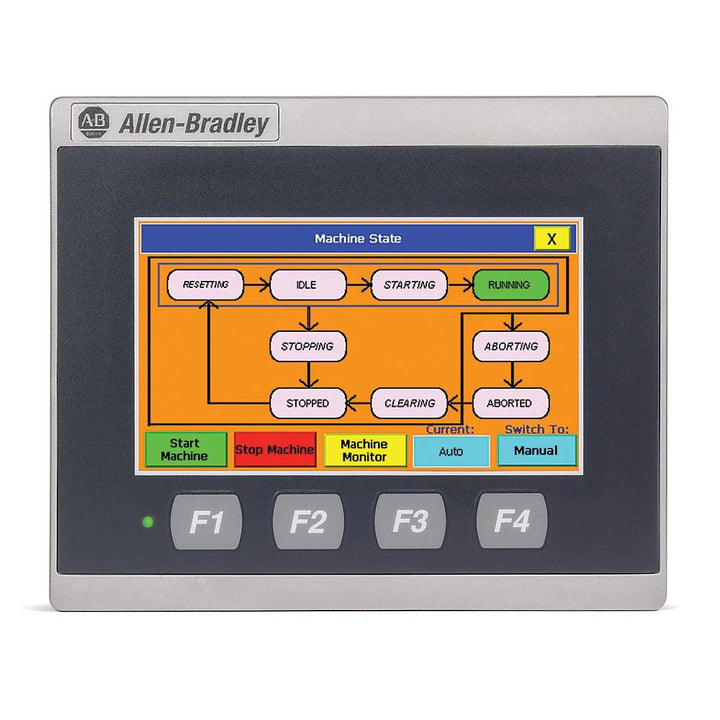 2711R-T4T Allen Bradley high-resolution touch screen, robust construction, and advanced connectivity options for seamless integration with industrial control systems. - DDPARTS SOLUTION
