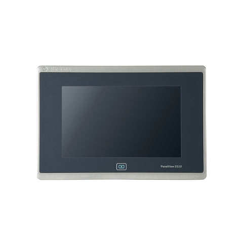 2715P-T9WD Allen-Bradley PanelView 5510 HMI, 9-inch widescreen color touchscreen for industrial control applications