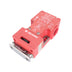 Chave de intertravamento Allen-Bradley 440K-T11089 com trava de segurança, ideal para proteção de máquinas.