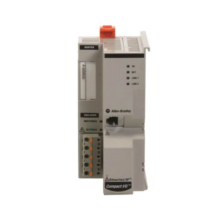5069-AENTRK Allen-Bradley Ethernet adapter module for Compact I/O, enabling remote connectivity and control