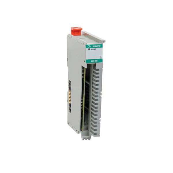 Allen-Bradley 5069-OB8 CompactLogix 8-channel output module with 24V DC sourcing outputs for fast, reliable automation control.