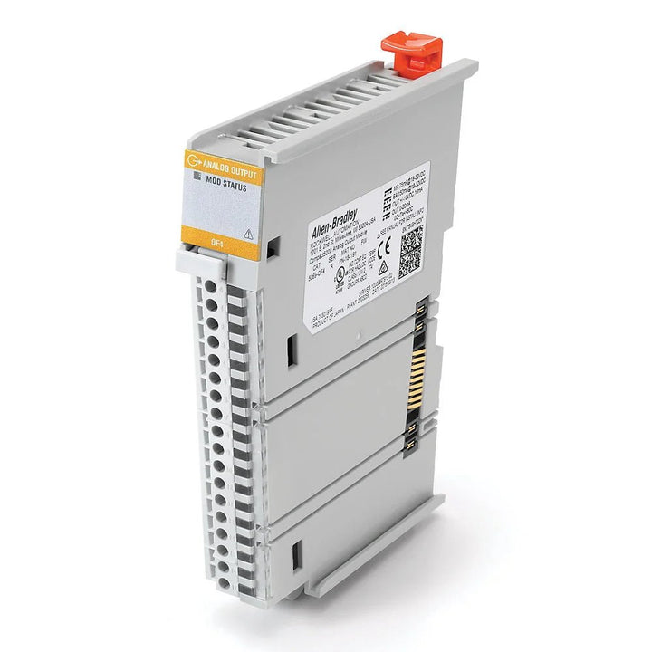 Allen-Bradley 5069-OF4 analog output module with 4 voltage/current channels for precise industrial control. CompactLogix compatible.