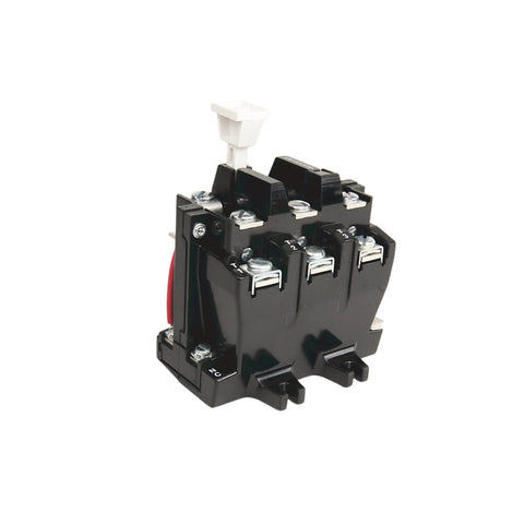 Relé de sobrecarga térmica Allen-Bradley 592-EUTB para proteção de motores em sistemas industriais.