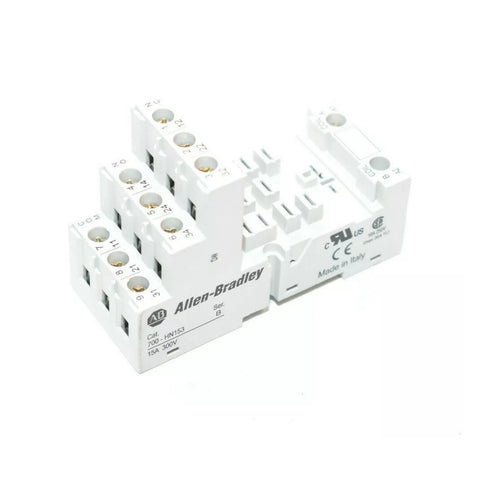 700-HN153, base de montagem de relé Allen-Bradley, ideal para facilitar a instalação e conexão em sistemas de automação.