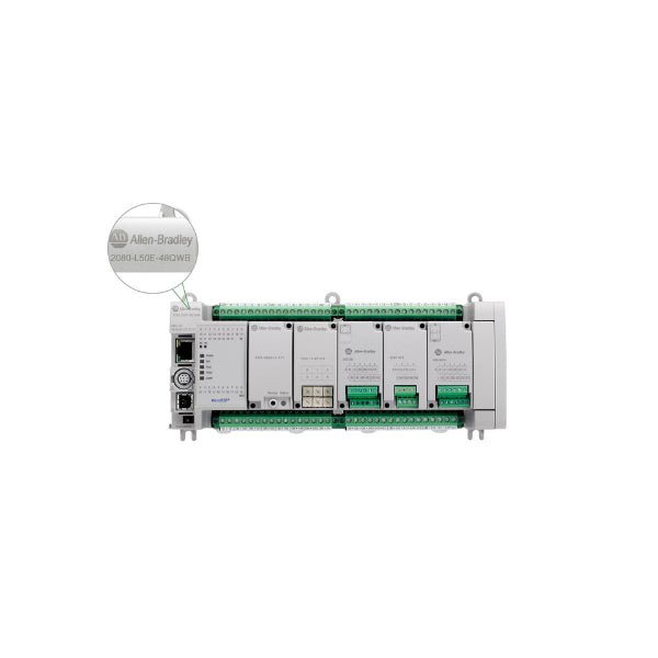Allen-Bradley 2080-L50E-48QWB Micro850 controller, 48 digital I/O, Ethernet, for scalable industrial automation systems