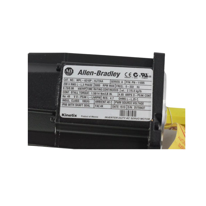 Allen - Bradley MPL - A310P - HJ72AA - DDPARTS SOLUTION