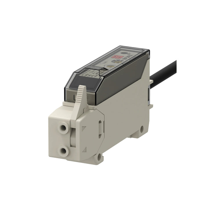 Autonics BF3RX retro-reflective photoelectric sensor for long-distance, non-contact object detection.