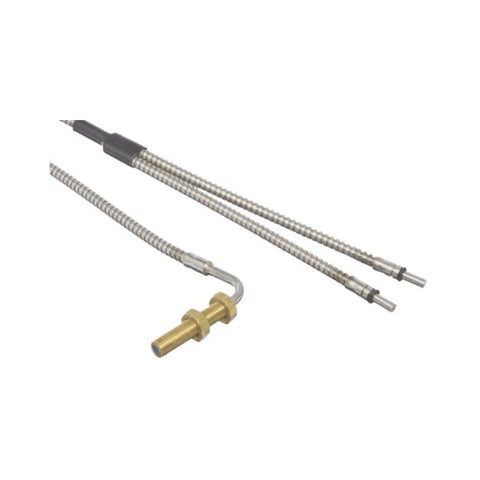 Banner BAT23S analog temperature sensor with 4–20 mA output and compact 23 mm stainless steel housing.