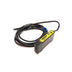 Banner D12SN6FP High-Power DIN Rail Fiber Optic Sensor for industrial automation.