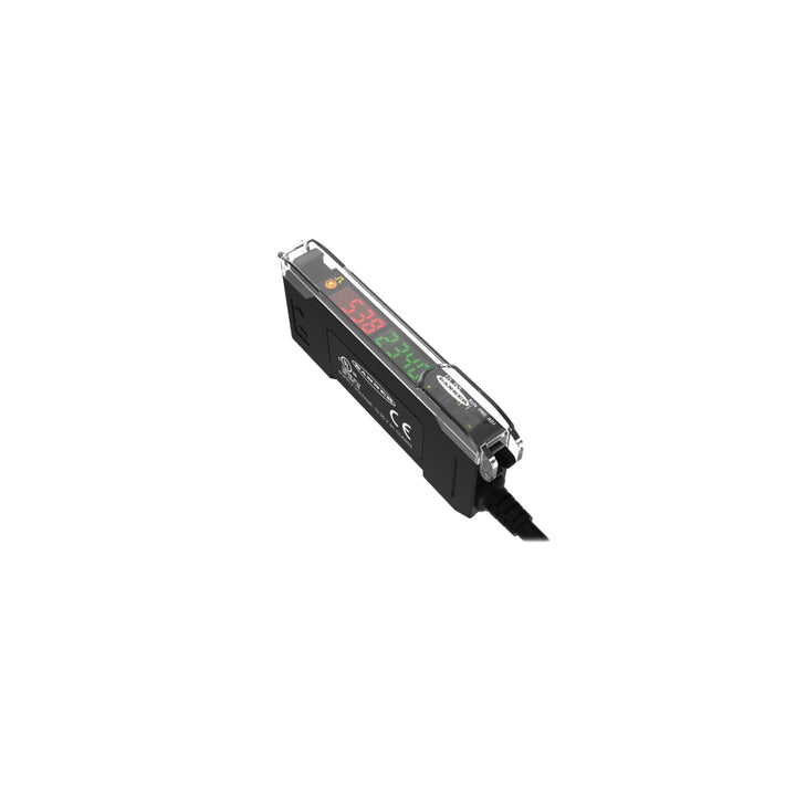 Banner DF-G1-PS-2M diffuse photoelectric sensor with 2 m cable for reliable industrial detection.