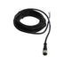 Banner MQDC-415 M12 4-pin female quick disconnect cordset with flying leads, 5 m PVC cable.