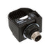 Banner OTBVP6QD diffuse-mode photoelectric sensor, 100 mm range, 10–30 V DC, PNP output, M12 QD connector.