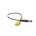 Banner Q12AP6FF50Q3 compact diffuse photoelectric sensor, PNP output, 50 mm range, IP67.