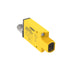 Banner SM2A312LVQD adjustable-field Mini-Beam photoelectric sensor with visible red LED.