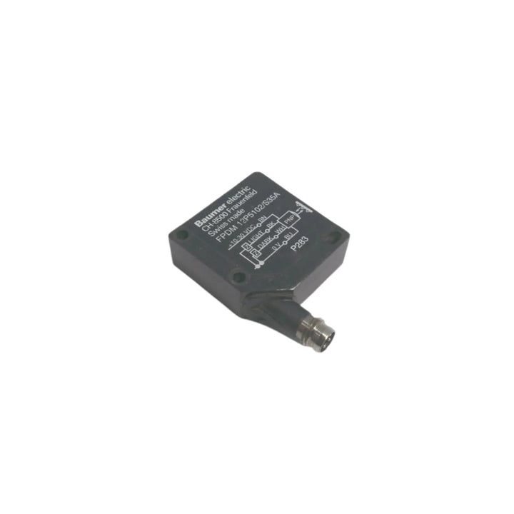 Baumer FPDM-12P5102-S35A Photoelectric Sensor with high-performance control, industrial-grade enclosure.