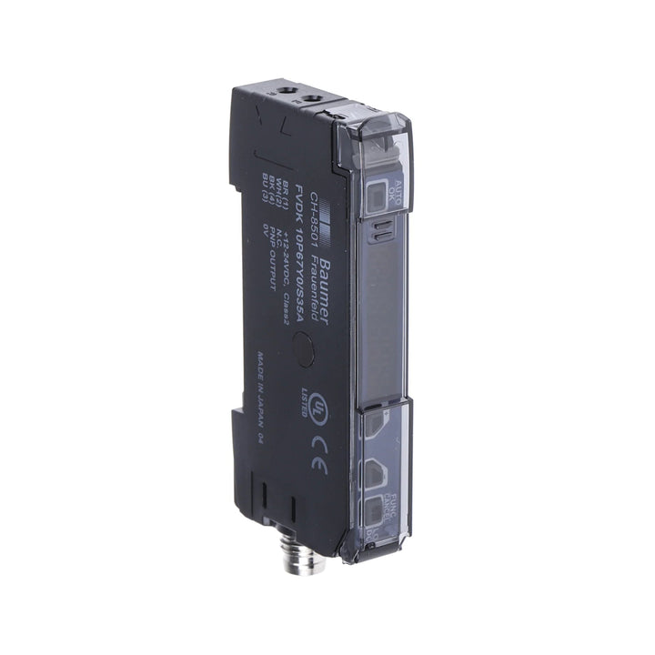 Baumer FVDK 10P67Y0-S35A Photoelectric Sensor featuring reliable detection and robust design