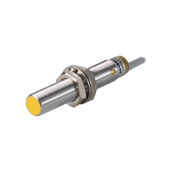 Turck BC3-M12-AP6X-H1141 M12 capacitive sensor, 3 mm range, PNP NO output.