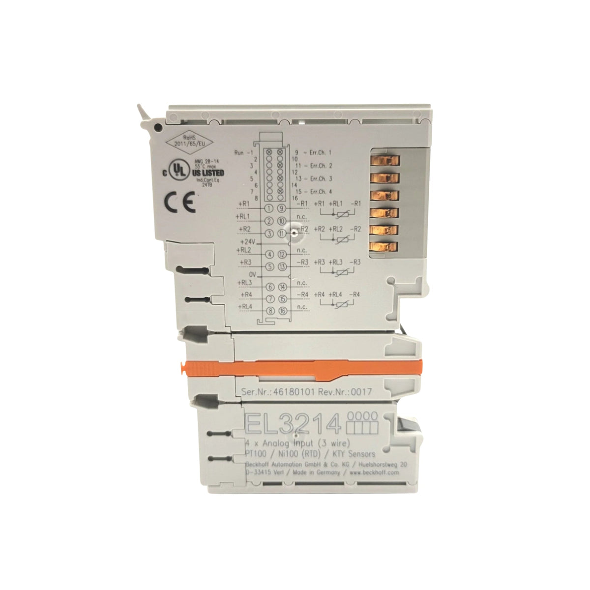 Beckhoff EL3214 | Industrial Automation Parts | DDPARTS SOLUTION