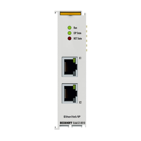 Beckhoff EL6652-0010 PROFINET RT device terminal, 2-port EtherCAT coupler