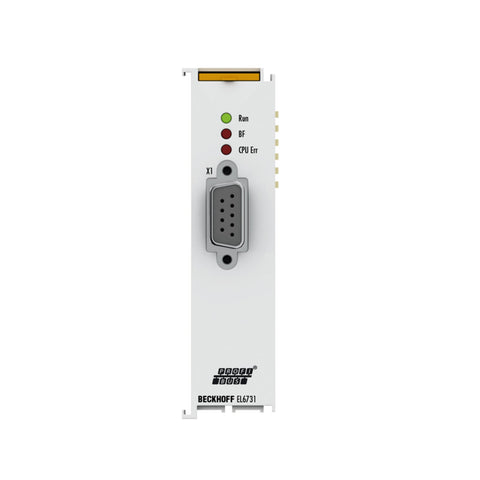 Beckhoff EL6731-0010 PROFIBUS DP Master Terminal for EtherCAT networks, ensuring seamless communication with PROFIBUS field devices.