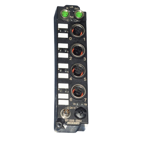 Beckhoff EP1008-0002 EtherCAT Box, 8 digital inputs, 24 V DC, IP67