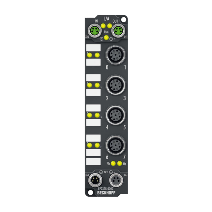 Beckhoff EP2328-0002 EtherCAT Box, 8 digital inputs, 8 digital outputs, IP67