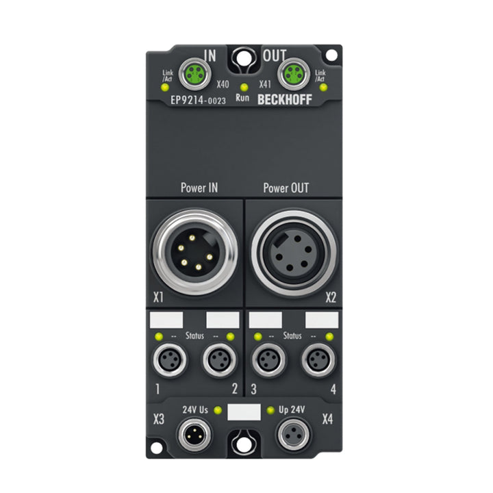 Beckhoff EP9214-0023 EtherCAT Box power distributor, 4-channel, 24 V DC