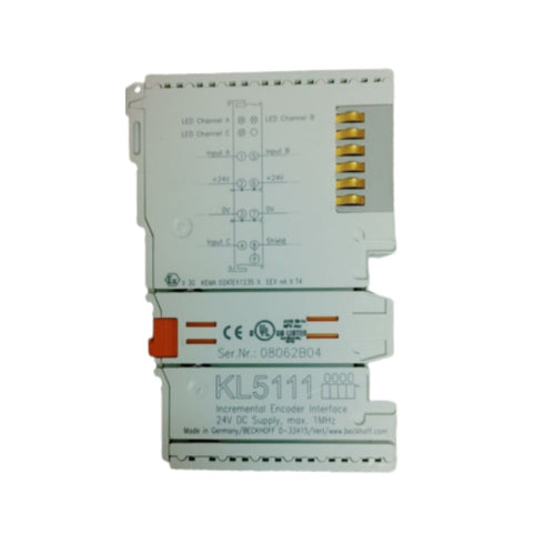 Beckhoff KL5111 position interface terminal, 1-channel, incremental encoder, 24 V DC, K-Bus