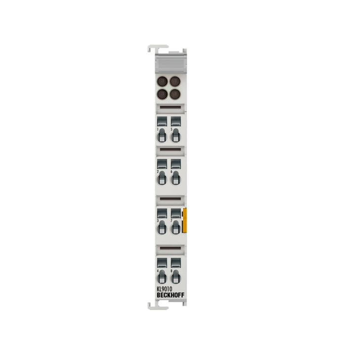 Beckhoff KL9010 Bus End Terminal for Beckhoff Bus Terminal systems, ensuring proper termination and stable communication.
