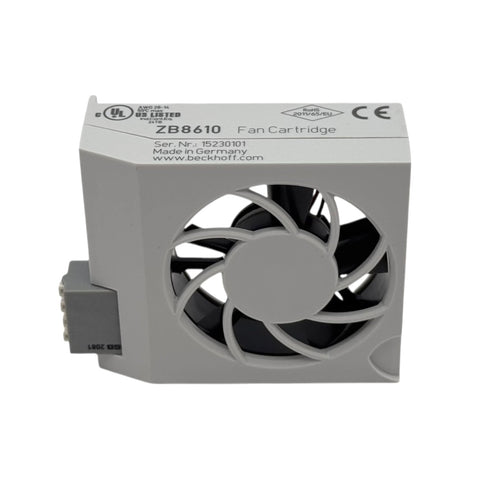 Beckhoff ZB8610 power supply terminal for EtherCAT Box modules with compact design and reliable performance.