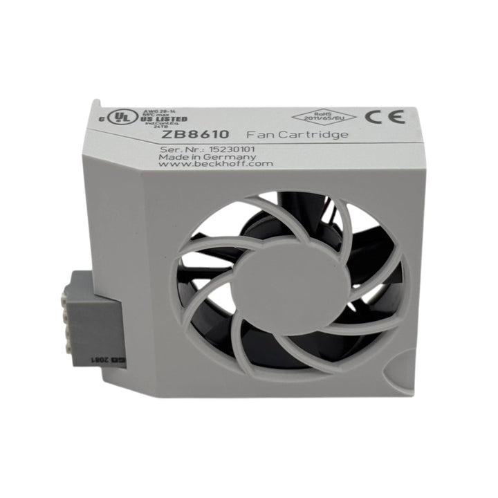 Beckhoff ZB8610 power supply terminal for EtherCAT Box modules with compact design and reliable performance.