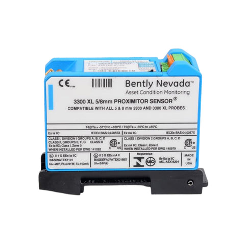 Bently Nevada 330180-51-05 3300 XL Proximitor sensor with extended range and modified output for precise vibration monitoring.