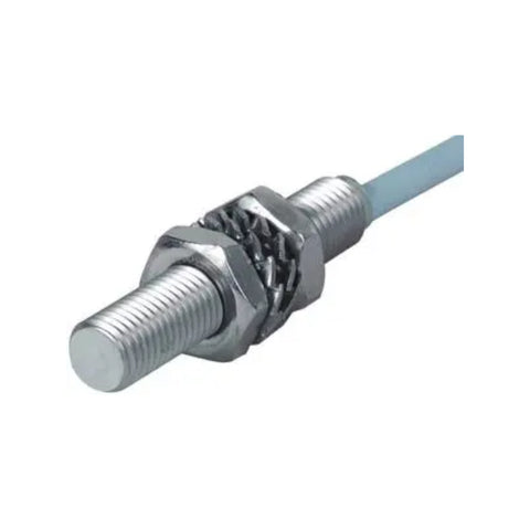 Turck BI1-EH04-AP6X mini M4 inductive sensor, 1 mm range, PNP NO output.