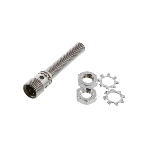 Turck BI2-EG08-AN6X-H1341 M8 inductive sensor with 2 mm range and NPN NO output.