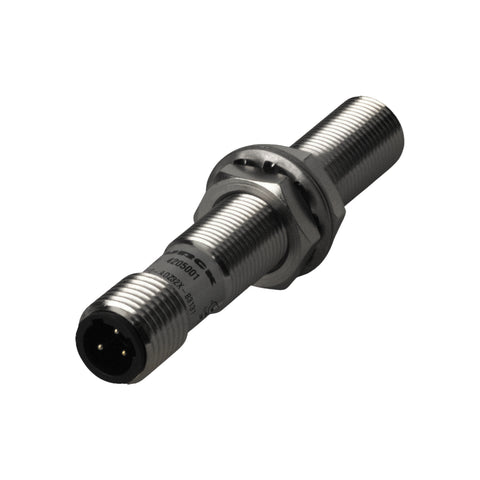 Turck BI4-G12-ADZ32X-B3131 M12 inductive sensor with 4 mm range and analog 0–10 V output.