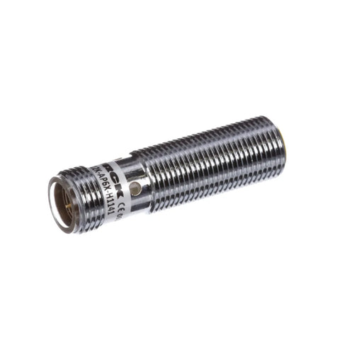 Turck BI4-M12K-AP6X-H1141 M12 short-body inductive sensor, 4 mm range, PNP NO output.
