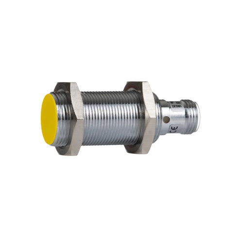Turck BI5-M18-AP6X-H1141 M18 inductive proximity sensor, 5 mm flush range, PNP NO output.
