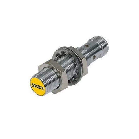Turck BI6U-M12-AP6X-H1141 inductive sensor, 6 mm range, M12 housing, PNP NO, IP68.