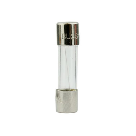 Bussmann BK/GMA-2-R fast-acting glass fuse, 2 A, 250 V, 5 × 20 mm